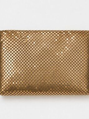 Paco Rabanne Gold Mesh Clutch – Lady Million Perfume Edition NWT